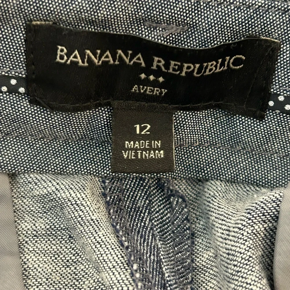 Banana Republic crop Avery linen pants